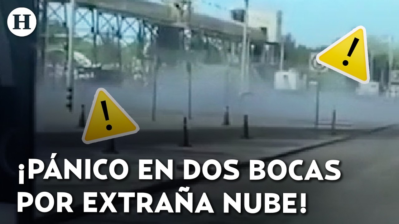 Is a cloud of toxic gas threatening Dos Bocas? Pemex clarifies whether there was a gas leak at th...