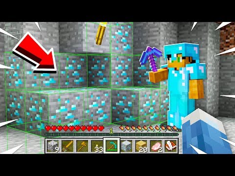 I Teleported An X-RAY HACKER To A DIAMOND-ONLY MINE!