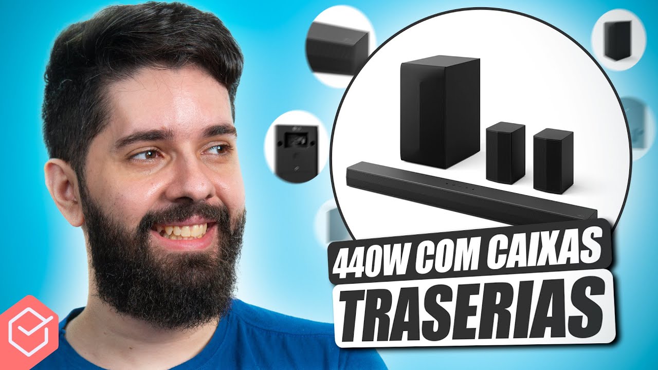 Miniatura da avaliação em vídeo de Soundbar LG para TV e Sistemas de Áudio Residencial