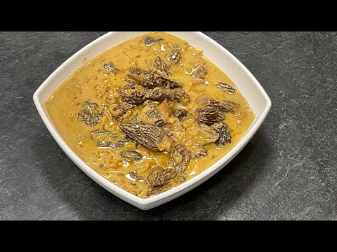 Sauce aux morilles/Morel sauce