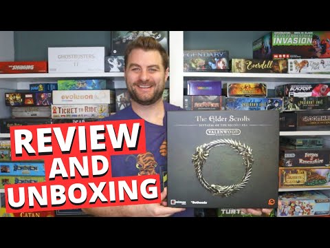 The Elder Scrolls Betrayal of the Second Era Valenwood Expansion Review and Unboxing