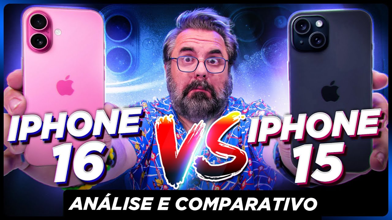 iPhone 16 vs. iPhone 15! VALE a PENA TROCAR?!