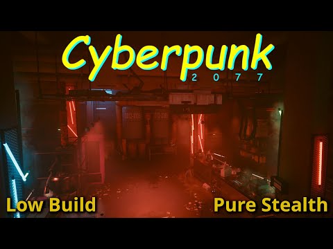 Cyberpunk 2077 | Gig: The Heisenberg Principle | Low Build Pure Stealth