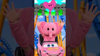 Incredibox Sprunki OC - Elly Ride Roller Coasters In Real Life!