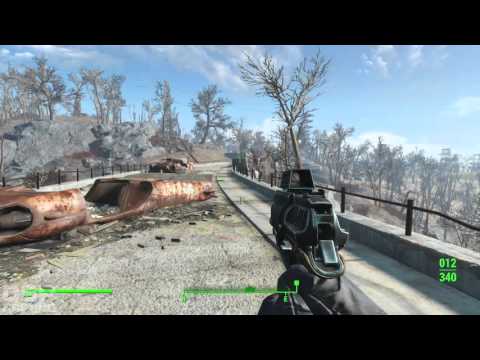 Fallout 4 playthrough pt18 - Sunshine Tidings Co-op: 1st Legendary Beast/Settlement Crafting