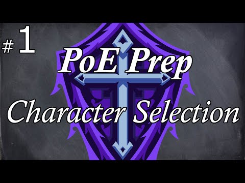 PATH OF EXILE - Beginners Guide to Character Selection - PoE Prep [Episode 1]