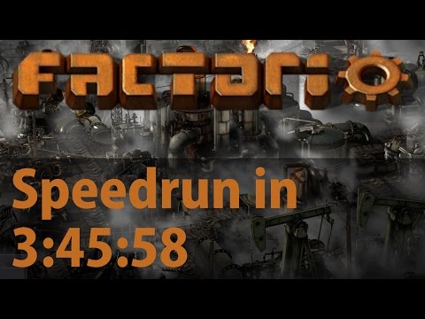 Factorio Speedrun in 3:45:58 by AntiElitz (any%)