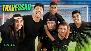 DESAFIO DO TRAVESSÃO NA LOUD!! Ft. Luva, Cocielo e Piuzinho DESAFIO DO TRAVESSÃO NA LOUD!! Ft. Luva, Cocielo e Piuzinho