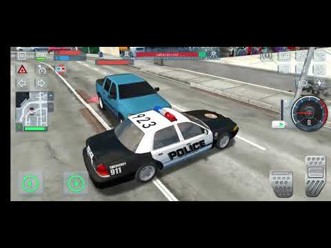 Kinder auto - Police Job simulator 2022