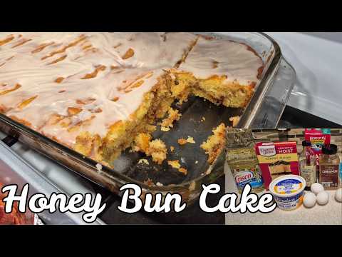 How to make Honey Bun Cake using a Box Cake Mix