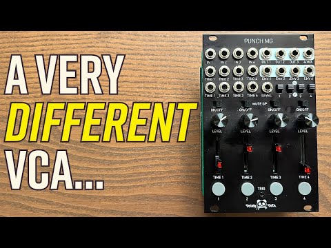 A fresh take on the classic VCA; Patching Panda Punch MG. What are Mute Groups?