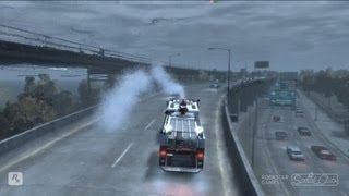 preview picture of video 'GTA IV Gameplay: Stealing a Fire Truck'