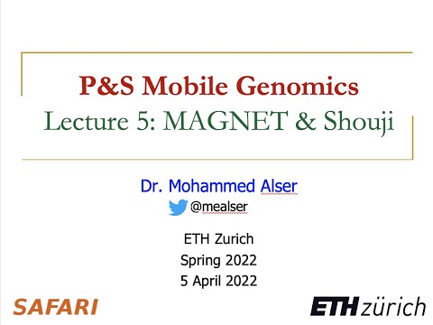 Mobile Genomics Course - Meeting 5: MAGNET & Shouji (Spring 2022)