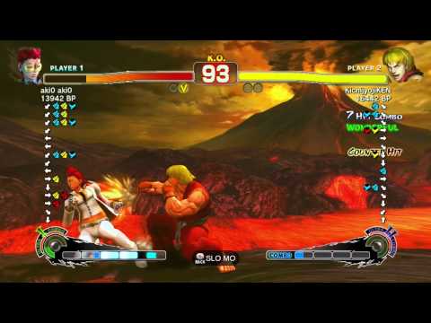 SSF4 - aki0 aki0 (Viper) vs. KichijyojiKEN (Ken)