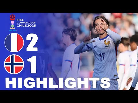 Norway vs France 1-2 Highlights & Full Goal (90+5') |Quarter-finals | FIFA U-20 World Cup Chile 2025