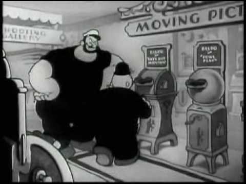 Popeye the Sailor Man in  Customers Wanted - B&W