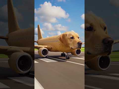 Dog plane #ai #dog #plane  #doge