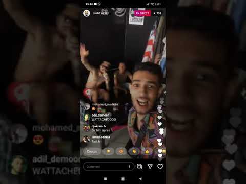 شاهد لايف profit za3im مع تايرشرش 😂😂😂😂