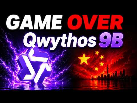 Video Thumbnail: Qwythos 9B is INSANE (FREE + Local + Open Source)!