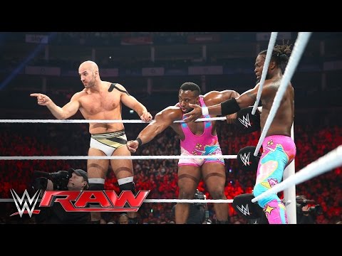 Cesaro & The New Day vs. The Miz & The League of Nations: Raw, 18. April 2016