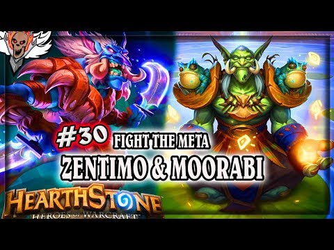 Ep30 Fight The Meta Moorabi Zentimo 🍀🎲 ~ Hearthstone Rastakhan's Rumble