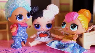 LOL SURPRISE DOLLS Finally Go Home And Sparkles Gets Bossy With Her Sisters!