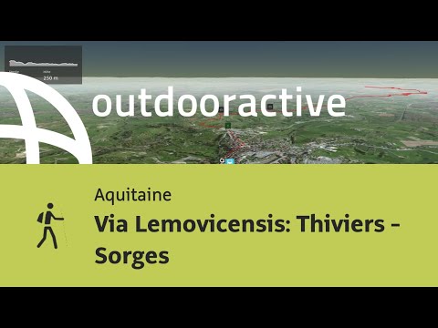 Pilgerweg in Aquitaine: Via Lemovicensis: Thiviers - Sorges