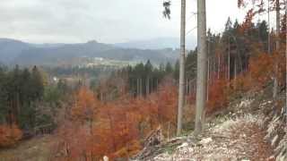 preview picture of video 'Vintgar - Boršt, Jesenice, Slovenia Nov 2012'