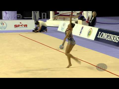 SALMAN Fatma Magdy (EGY) - 2014 Rhythmic Worlds, Izmir (TUR) - Qualifications Hoop