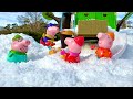 Snow Day Peppa Pig Toys Pretend Play