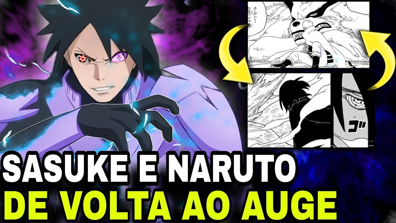 IKEMOTO VAI DAR A SASUKE O RINNEGAN DE VOLTA E ATÉ UM BRAÇO NOVO? E NARUTO A KURAMA EM BORUTO TBV?
