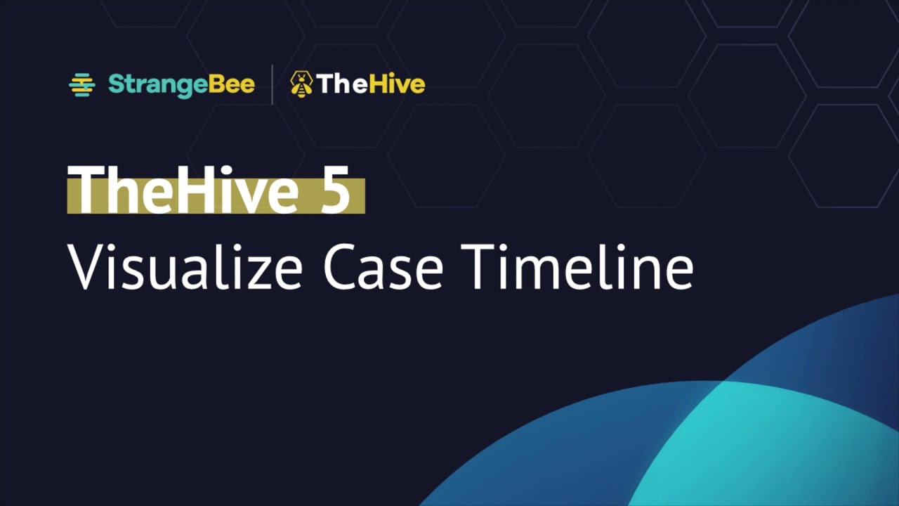 TheHive 5 - Visualize Case timeline