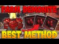 Do This TO FARM DEMONITE Fast In The Forge Farm Demonite Darkryte Fast In The Forge Roblox