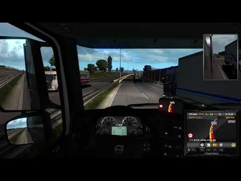 ETS2 Volvo FH16 Praha Budapest プラハ発ブタペスト着　562km