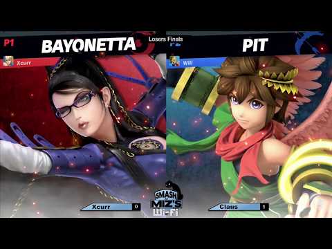 Smash @ Miz's WiFi 9 - Claus (Pit, Palutena) vs. Xcurr (Bayonetta, Bowser) Losers Finals