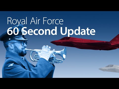 RAF 60 Second Update: From F-35B's over Italy to Remembrance