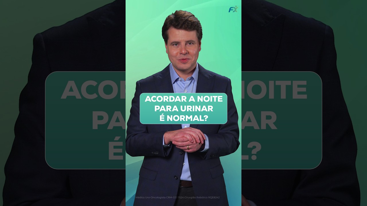 Dr Frederico Xavier – Acordar para Urinar é Normal?