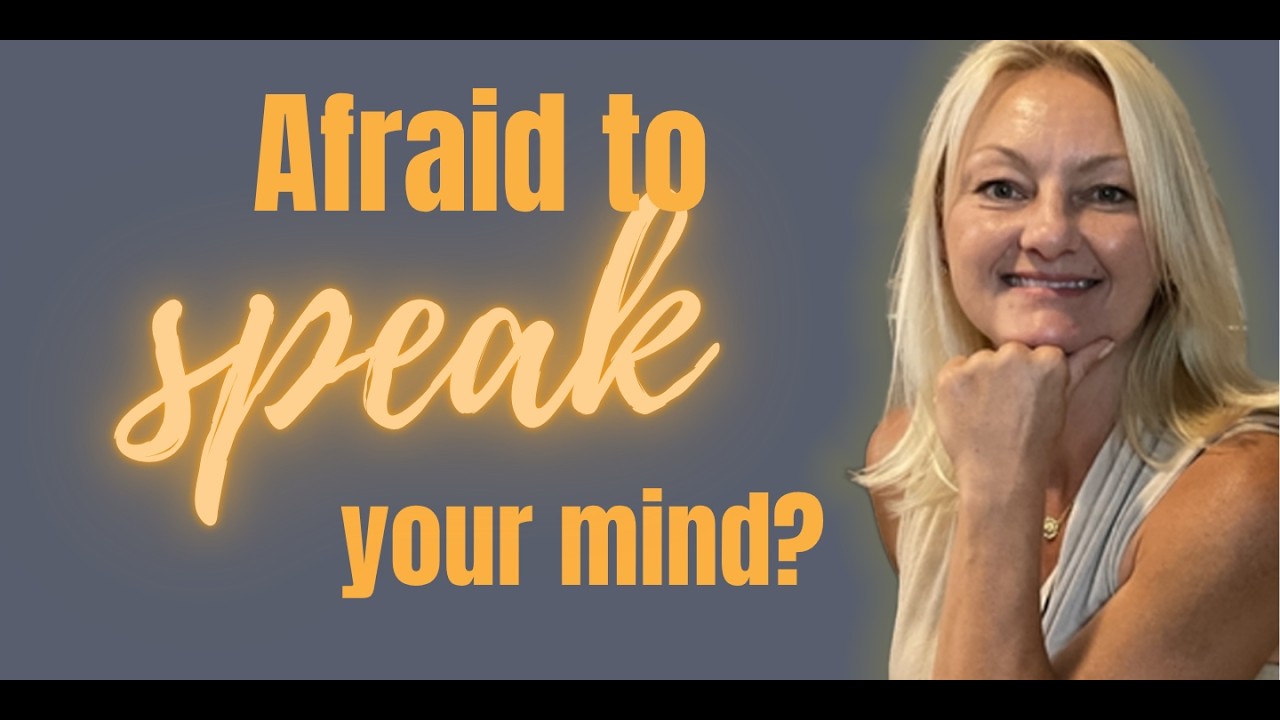 Why you are STILL afraid to speak your mind