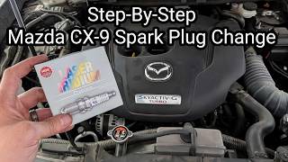 How To Change/Install Spark Plugs On Any 2.5L Skyactiv-G Engine (2016-2023 Mazda CX-9)
