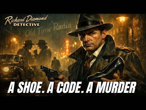 Richard Diamond Detective: The Shoe That Led to Murder & Blackmail | Old Time Radio