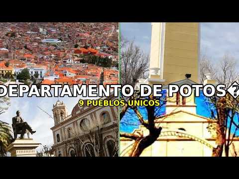 DEPARTAMENTO DE POTOSÍ: 9 pueblos y ciudades que tenés que conocer | Pin en el Mapa