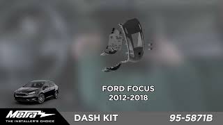 Stereo Installation Kit - Fits 2012-2018 Ford Focus