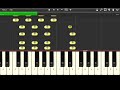 Jaydes Sedated Piano Tutorial