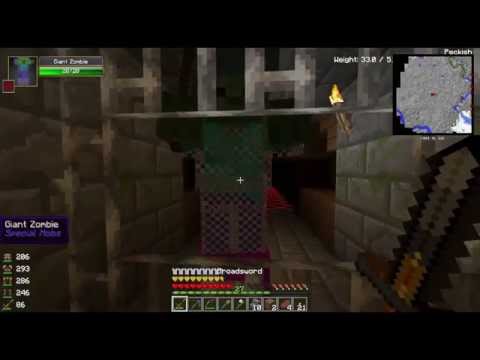 Let's Play Minecraft FTB BnB: E17 - Golems and Spiders