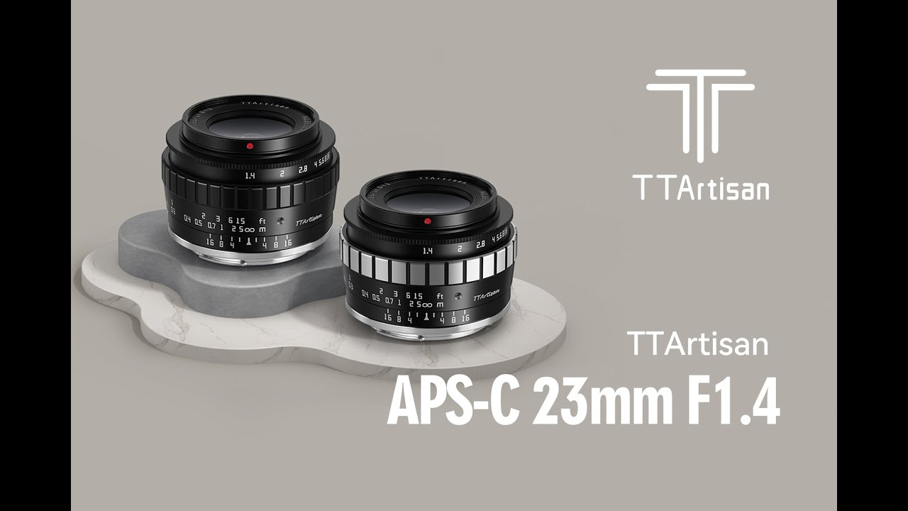 TTArtisan Longueur focale fixe APS-C 23mm F/1.4 – Sony E-Mount