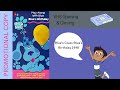 Blue S Clues Blue S Birthday 1998 VHS Opening Closing Promotional Copy