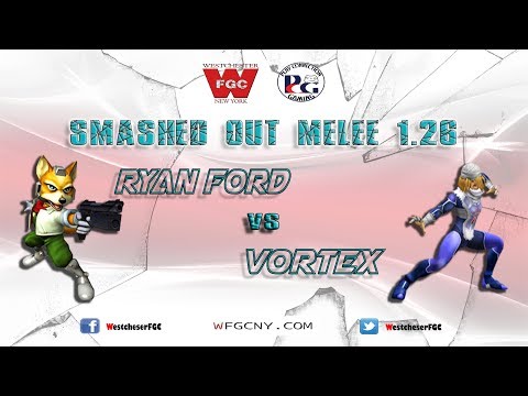 Smashed Out - Melee - V1.26 - ERG | Ryan Ford Vs. Vortex - Winners Finals
