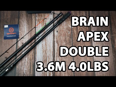 Карп-фідер Brain Apex Double 3.6m 4.0lbs/max 180g