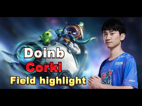 The new favorites bomber corki, Doinb simply seckill his rivals - League of Legends