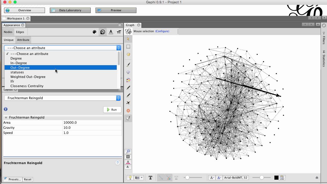 Tutorial 6: Gephi Network Visualization